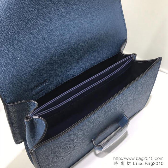 LOEWE羅意威 Barcelona 荔枝紋三角包 小牛皮肩背斜挎包 雜誌爆款  jdl1060